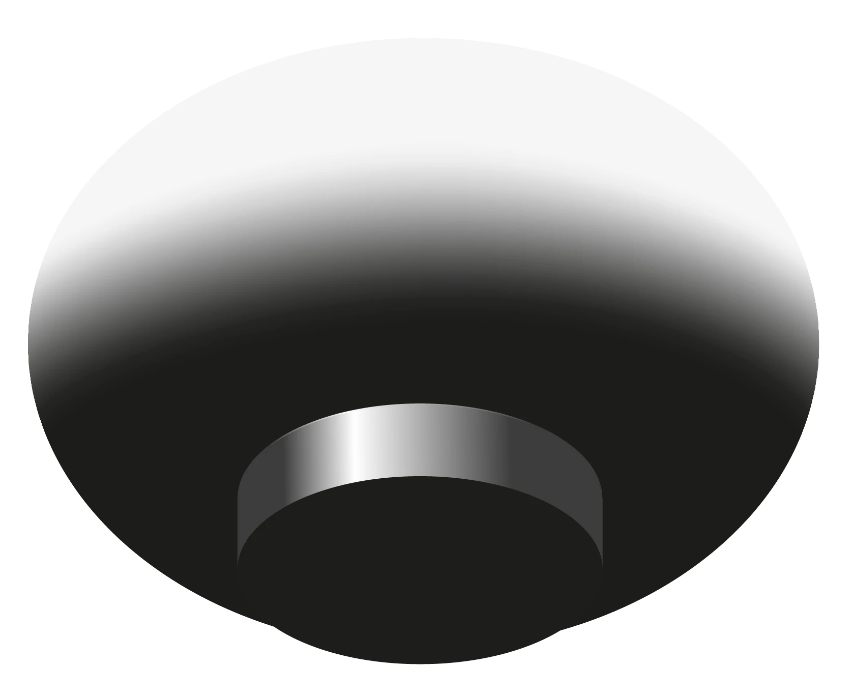 paddestoel schotel ufo nasa ruimte foto AS09-23-3542