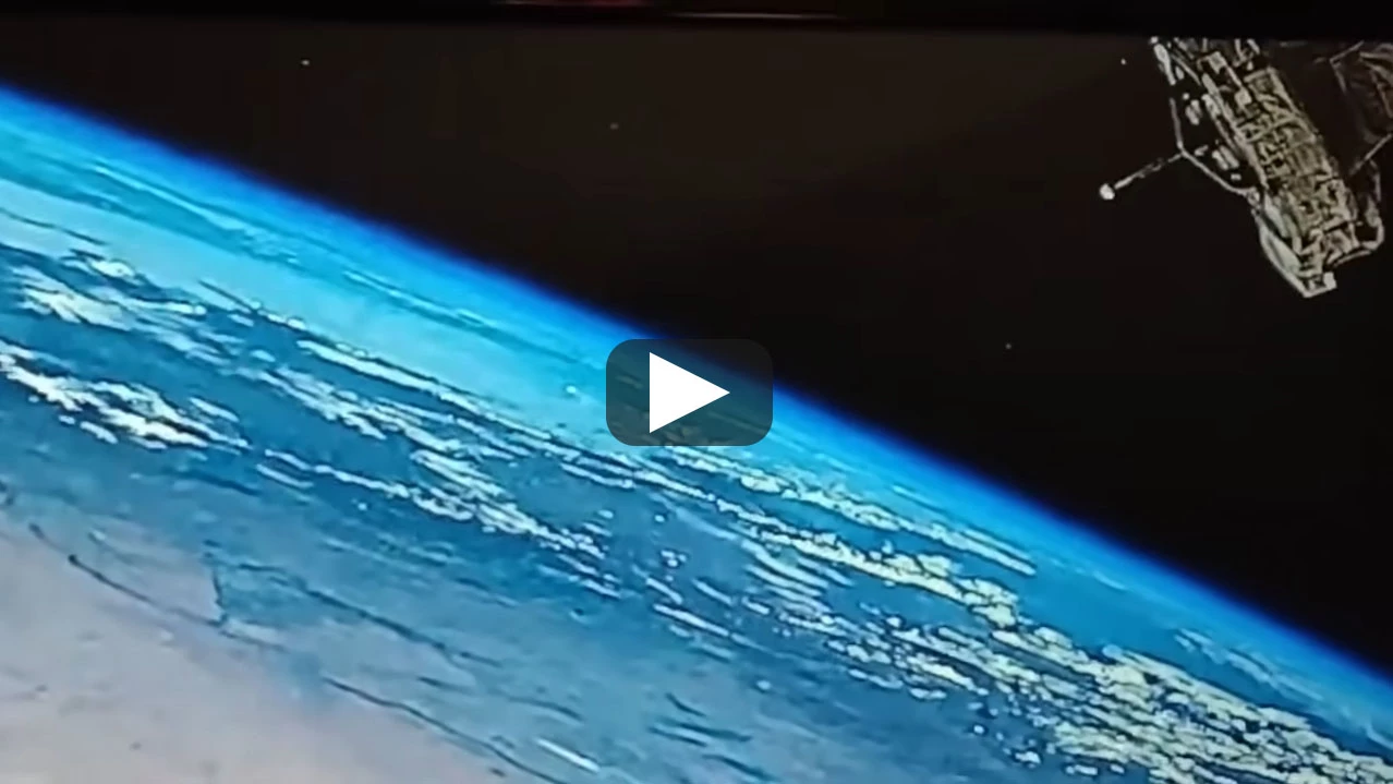 Video waarin NASA de ISS live stream afbreekt vanwege Ufo's